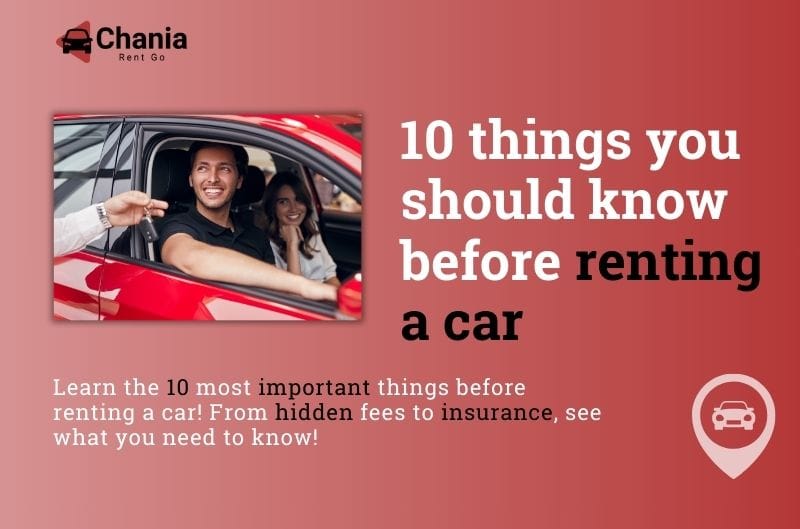 10 things you should know before renting a car